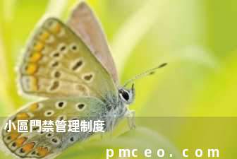 小區門禁管理制度