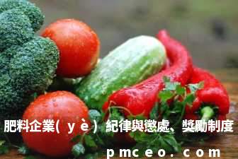 肥料企業(yè)紀律與懲處、獎勵制度