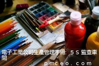 電子工業公司生產管理手冊:5S監查車間